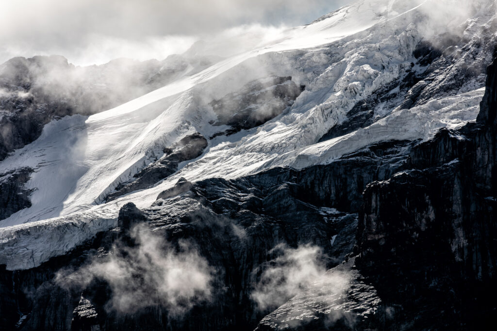 Luftaufnahme Grindelwald im Winter